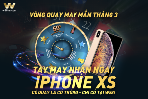 Read more about the article Vòng quay may mắn tháng 3 – Tay may nhận ngay iPhone XS