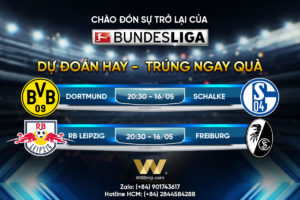 Read more about the article [W88 MINIGAME] ĐOÁN BUNDESLIGA – NHẬN NGAY QUÀ CỰC CHẤT