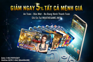 Read more about the article ƯU ĐÃI: GIẢM NGAY 5% KHI MUA THẺ GAME W88 TẠI MUATHEGAME.INFO