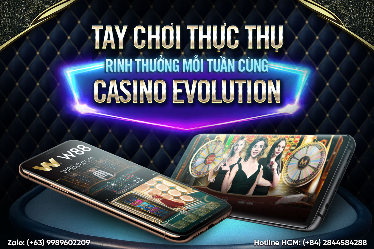 You are currently viewing TAY CHƠI THỰC THỤ – RINH THƯỞNG MỖI TUẦN CÙNG CASINO EVOLUTION