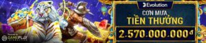 Read more about the article CƠN MƯA TIỀN THƯỞNG – NHẬN THƯỞNG RỰC RỠ VỚI SLOT EVOLUTION