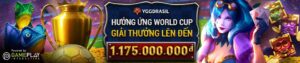 Read more about the article HƯỞNG ỨNG WORLD CUP CÙNG SLOT YGGDRASIL– NHẬN TỔNG GIÁ TRỊ GIẢI THƯỞNG LÊN TỚI 1,175,000,000 VND