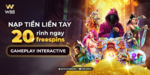 Read more about the article NẠP TIỀN LIỀN TAY – RINH NGAY 20 VÒNG QUAY MIỄN PHÍ TẠI SLOT GAMEPLAY INTERACTIVE