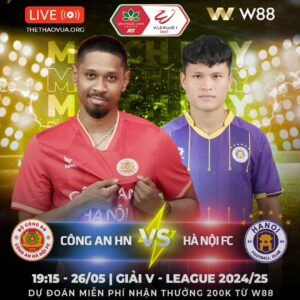 Read more about the article [W88 – MINIGAME] CA HÀ NỘI – HÀ NỘI FC | NUÔI HY VỌNG