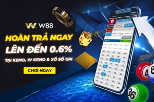 Read more about the article HOÀN TRẢ NGAY LÊN ĐẾN 0.6% TẠI KENO, W KENO & XỔ SỐ GPI