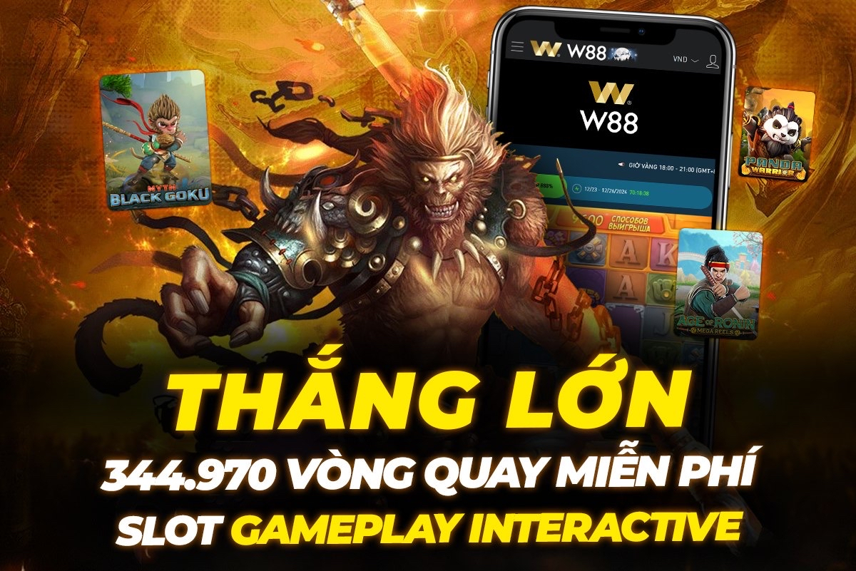 You are currently viewing THẮNG LỚN TỚI 344,970 VÒNG QUAY MIỄN PHÍ TẠI SLOT GAMEPLAY INTERACTIVE