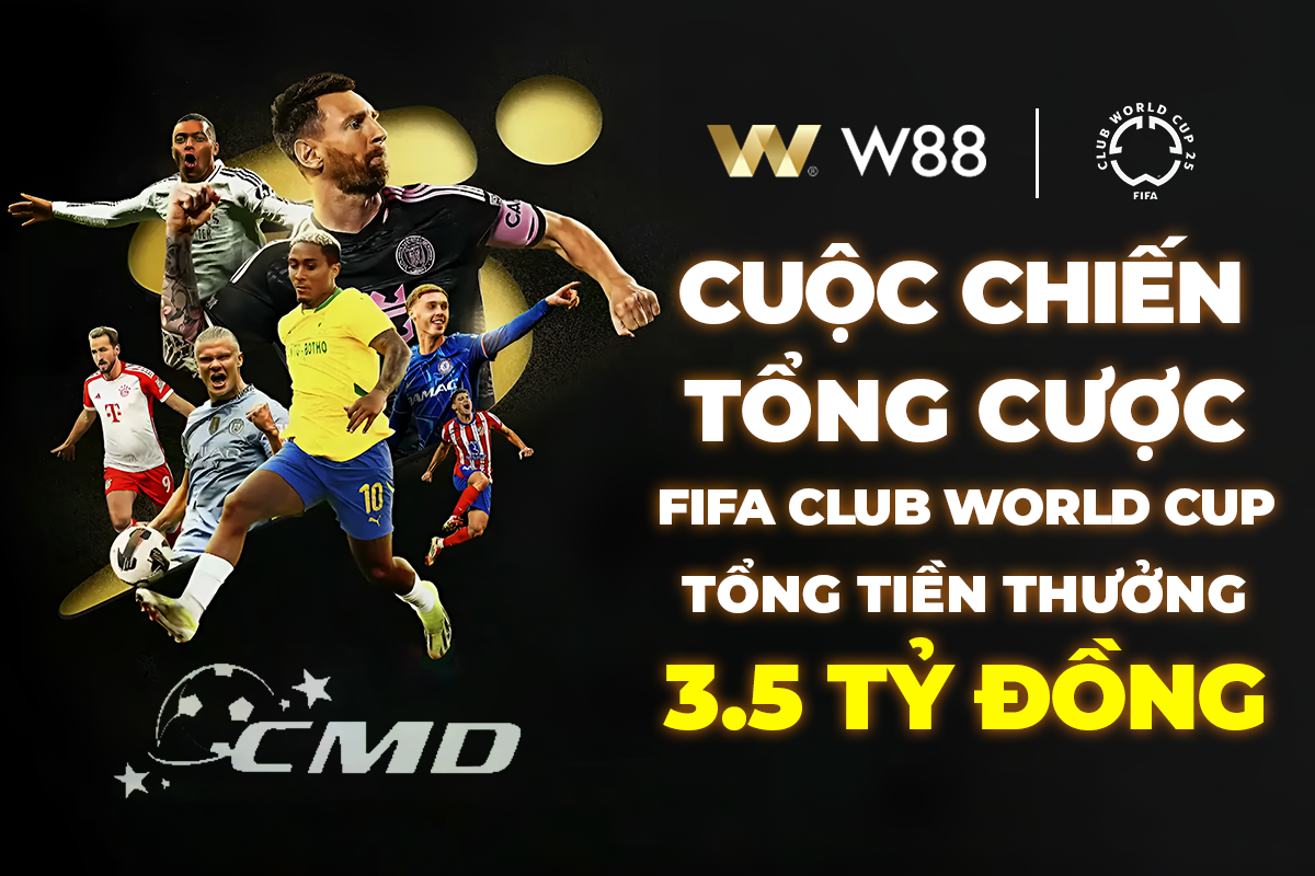 You are currently viewing CUỘC CHIẾN TỔNG CƯỢC CÙNG FIFA CLUB WORLD CUP TẠI CMD THỂ THAO VỚI TỔNG THƯỞNG ĐẾN 3,5 TỶ ĐỒNG