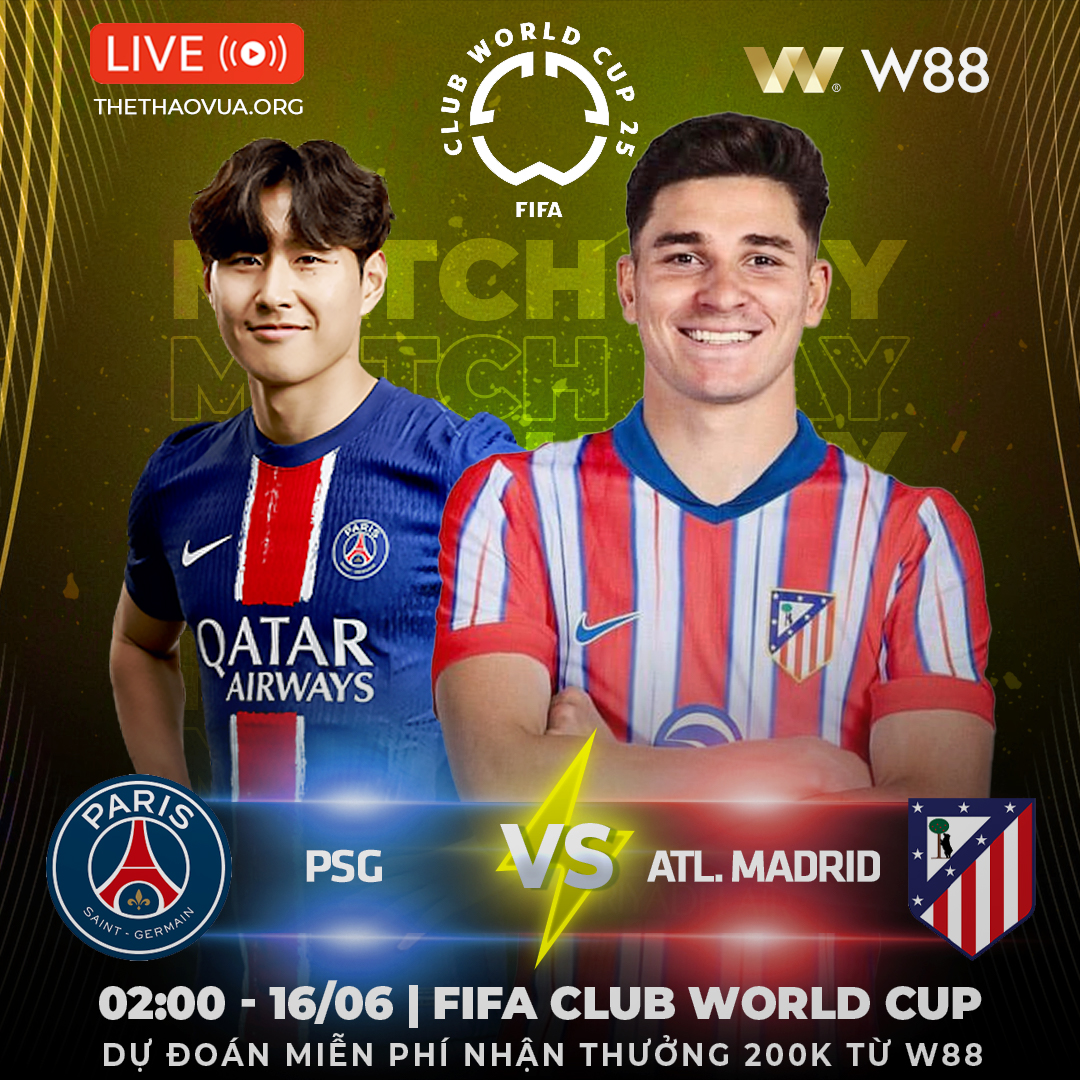 You are currently viewing [W88 – MINIGAME] PSG – ATLETICO MADRID | TRỞ LẠI MẶT ĐẤT