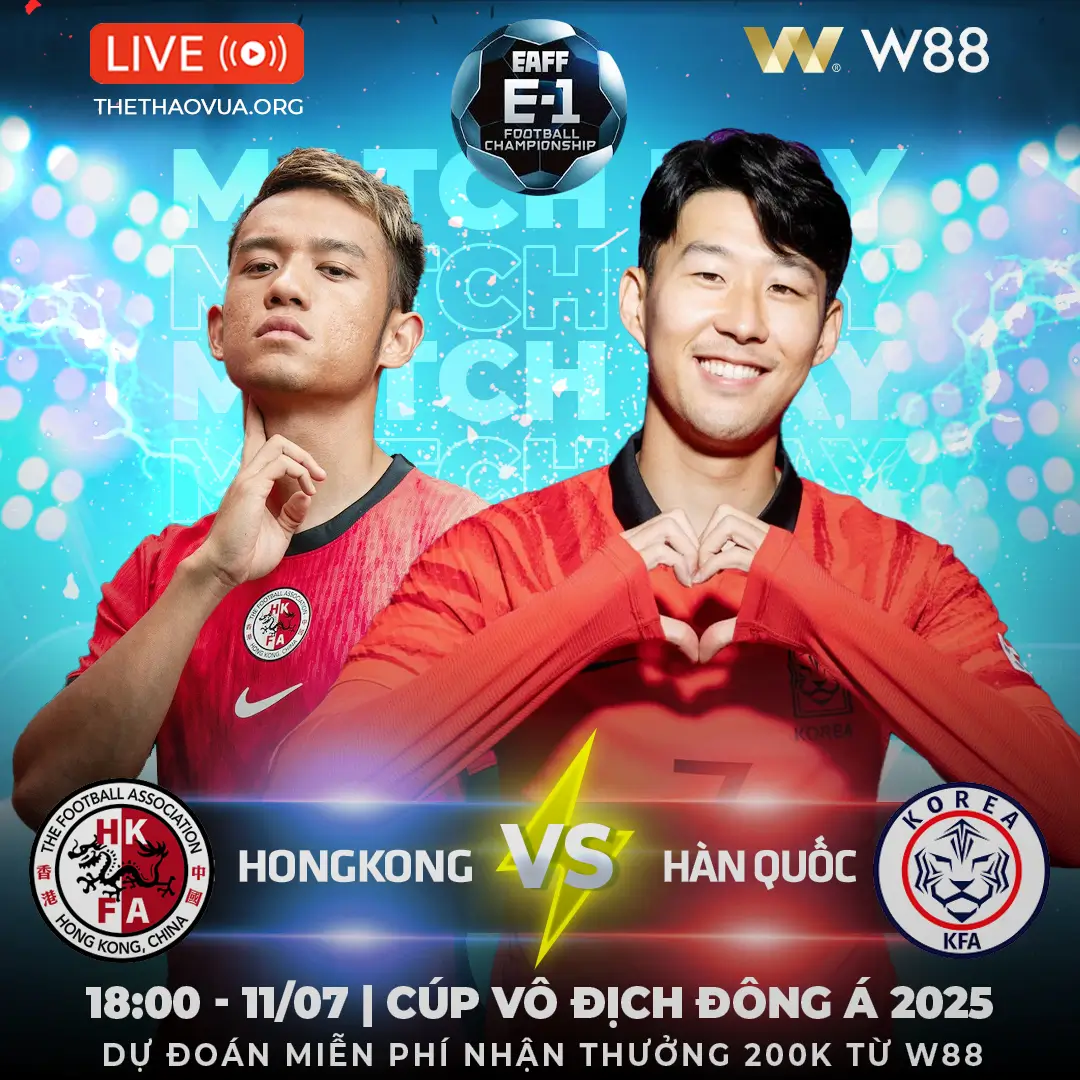 You are currently viewing [W88 – MINIGAME] HONGKONG – HÀN QUỐC | THỊ UY SỨC MẠNH