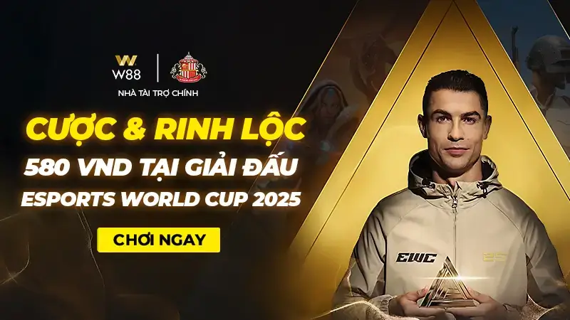 You are currently viewing CƯỢC & RINH LỘC 580 VND TẠI GIẢI ESPORT WORLD CUP 2025