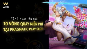 Read more about the article TẶNG NGAY 10 VÒNG QUAY MIỄN PHÍ CHO TÂN THỦ TẠI PRAGMATIC PLAY SLOT