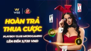 Read more about the article HOÀN TRẢ TIỀN THUA CƯỢC TẠI PLAYBOY CLUB MICROGAMING LÊN ĐẾN 3,720 VND