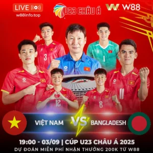 Read more about the article [W88 – MINIGAME] VIỆT NAM-BANGLADESH | THẮNG LỢI ĐẦU TIÊN