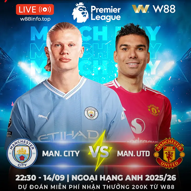You are currently viewing [W88 – MINIGAME] MAN CITY – MAN UTD | 3 ĐIỂM NHẸ NHÀNG
