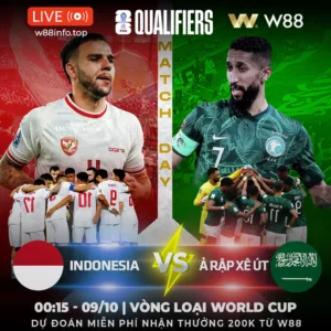 Read more about the article [W88 – MINIGAME] INDONESIA – Ả RẬP XÊ ÚT | INDO GÂY ĐỊA CHẤN