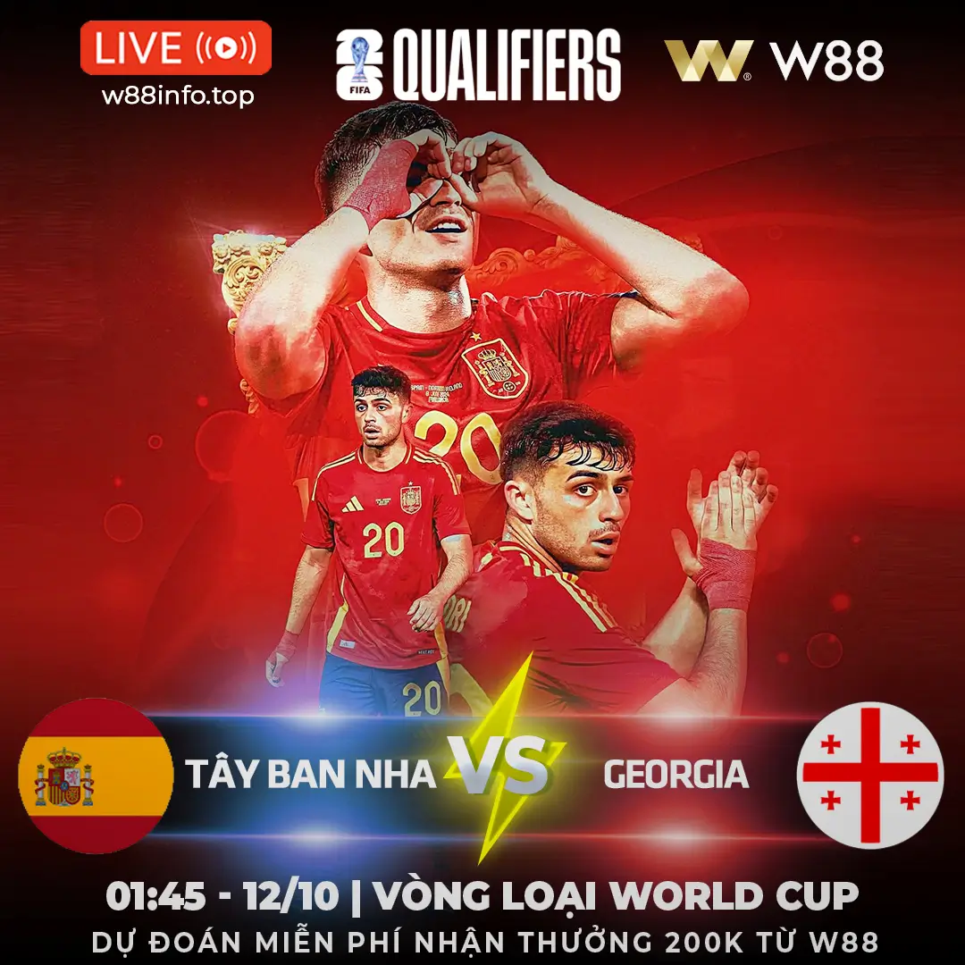 You are currently viewing [W88 – MINIGAME] TÂY BAN NHA – GEORGIA | LÀM KHÓ NHÀ VUA