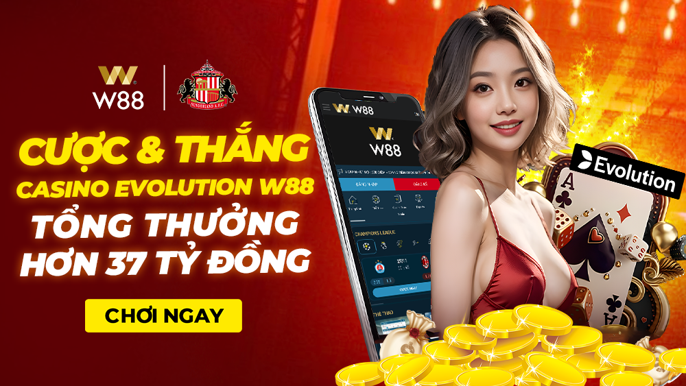 You are currently viewing CƯỢC VÀ CHIẾN THẮNG CÙNG CASINO EVOLUTION W88