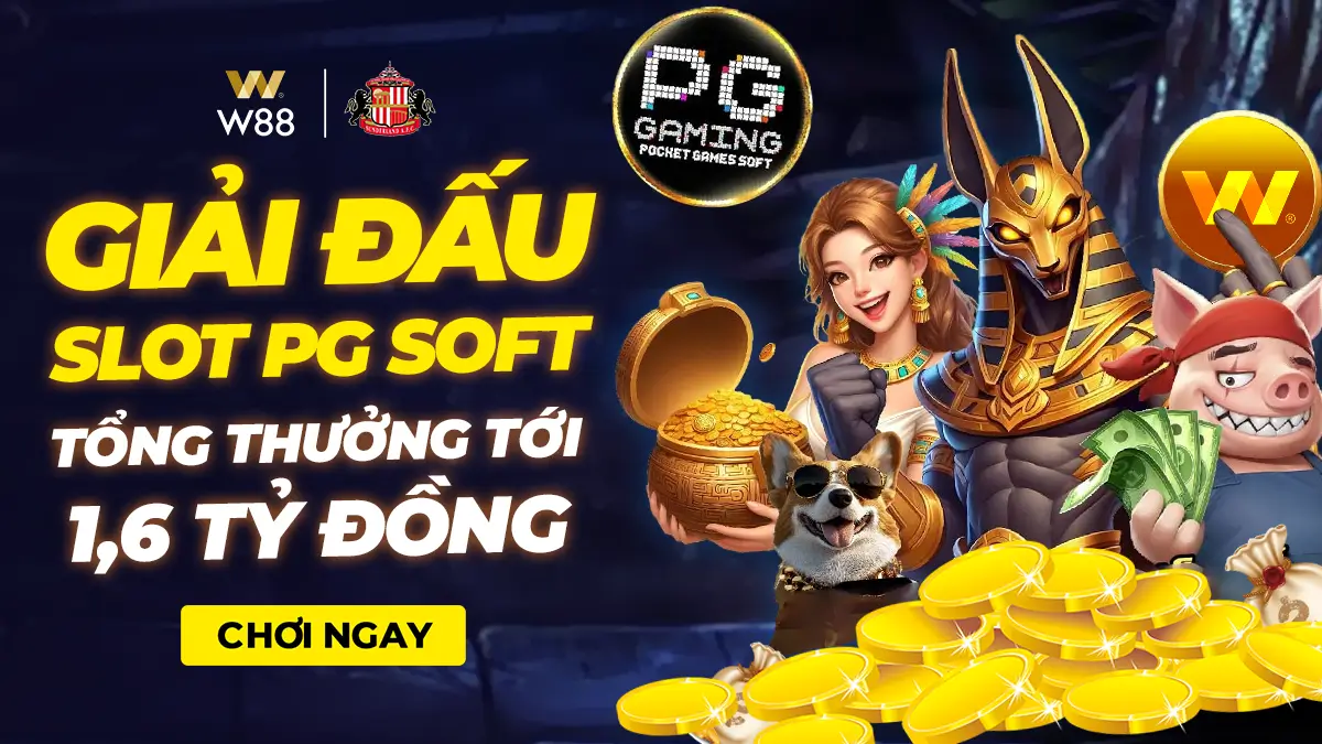 You are currently viewing GIẢI ĐẤU SLOT PG SOFT – TỔNG THƯỞNG LÊN ĐẾN 1,6 TỶ ĐỒNG