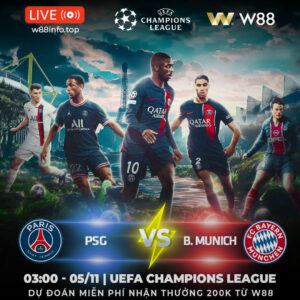 Read more about the article [W88 – MINIGAME] PGS – BAYERN MUNICH | SONG LONG ĐẠI CHIẾN