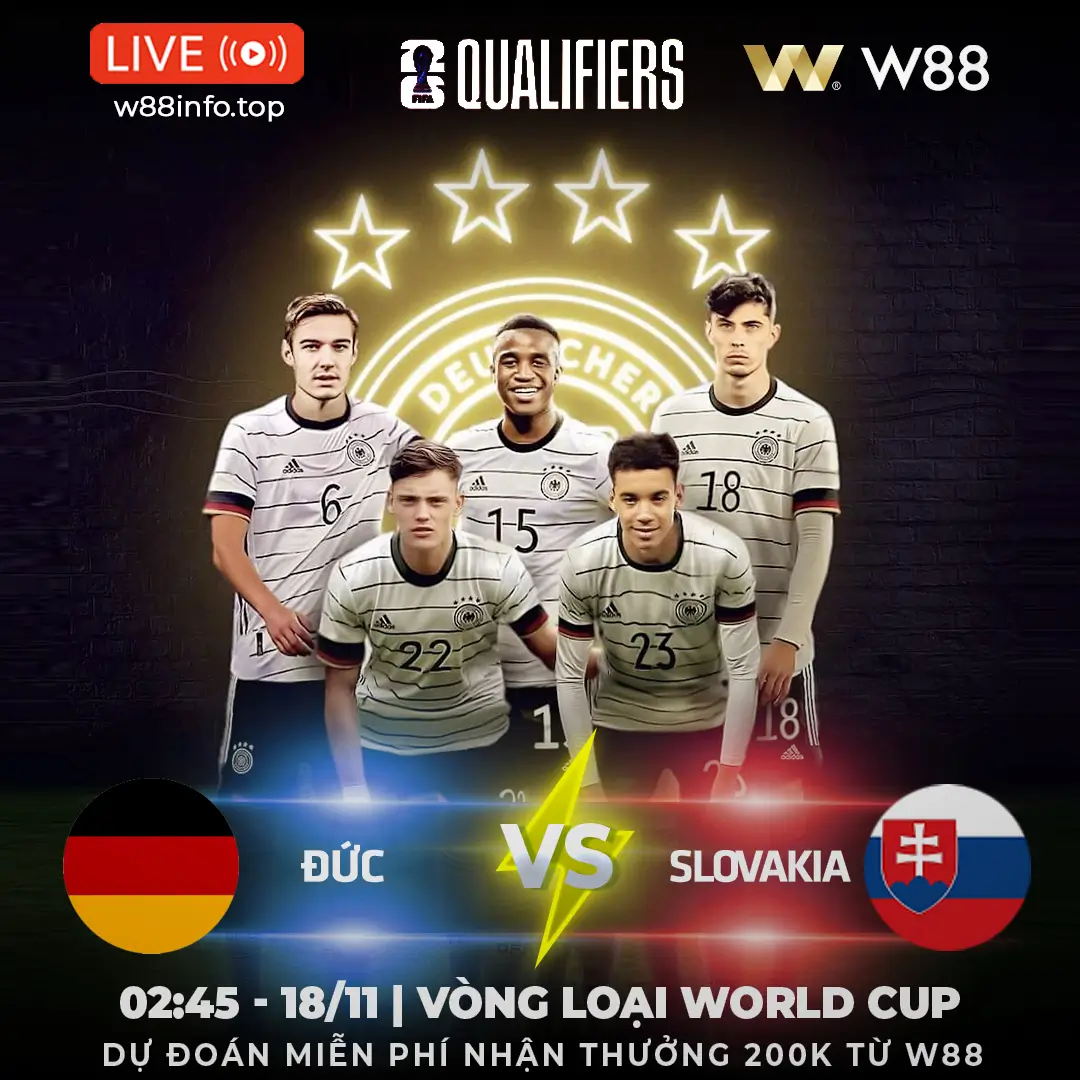 You are currently viewing [W88 – MINIGAME] ĐỨC – SLOVAKIA | CĂNG NHƯ DÂY ĐÀN