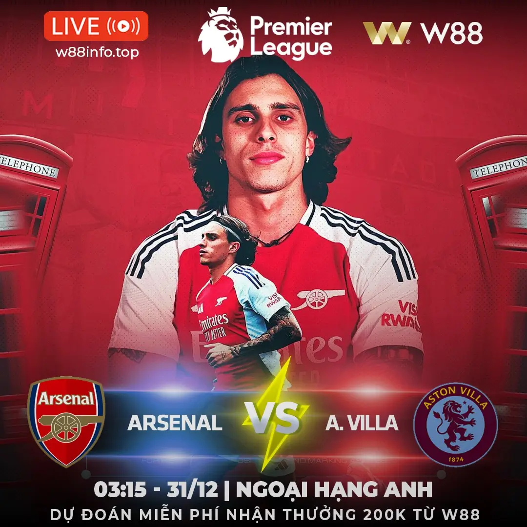 You are currently viewing [W88 – MINIGAME] ARSENAL – A.VILLA | NGĂN LẠI XE PHÁO