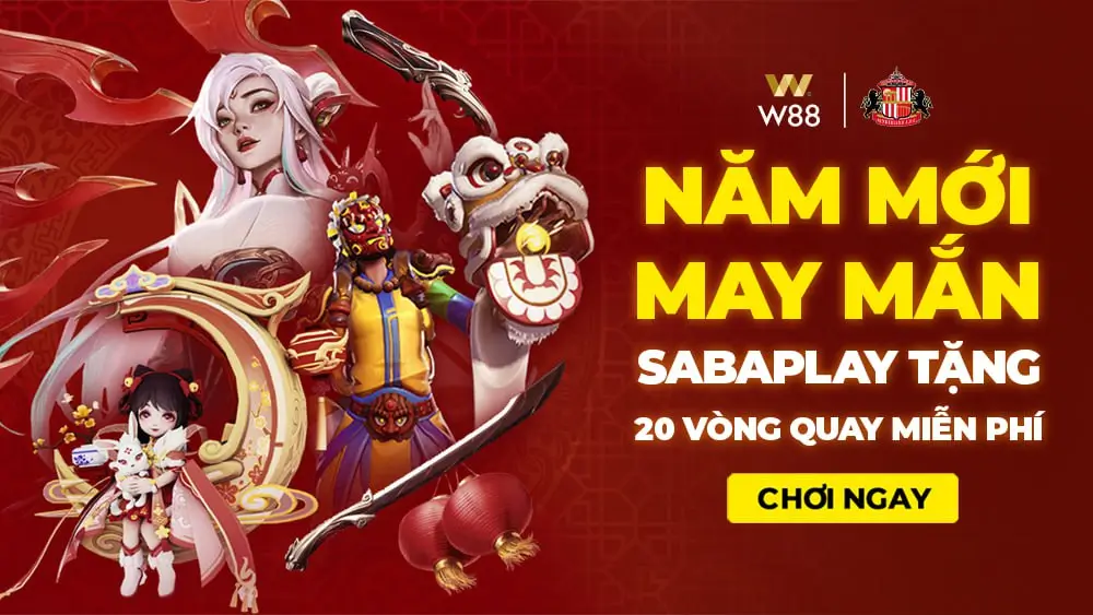 You are currently viewing NĂM MỚI MAY MẮN – SABAPLAY TẶNG NGAY 20 VÒNG QUAY MIỄN PHÍ