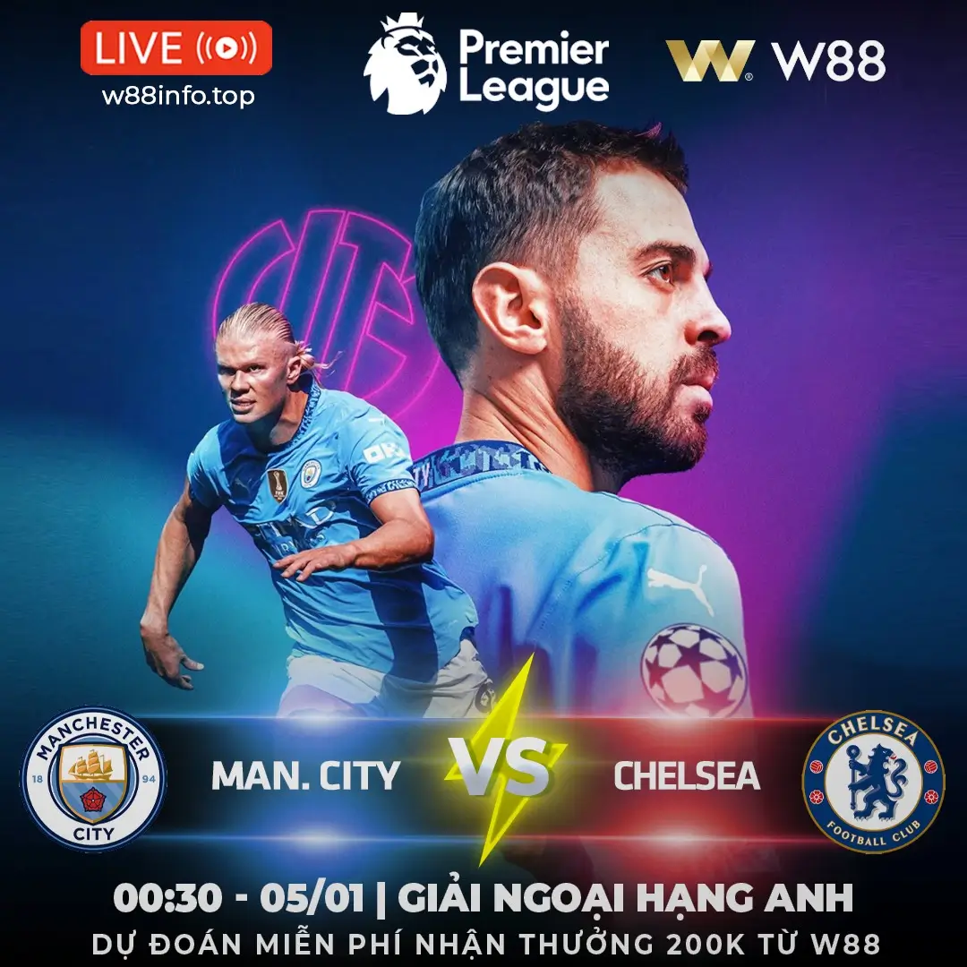 You are currently viewing [W88 – MINIGAME] MAN CITY – CHELSEA | ĐỘI KHÁCH VỠ TRẬN