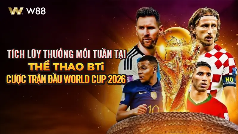 You are currently viewing TÍCH LŨY THƯỞNG MỖI TUẦN TẠI BTI – CƯỢC TRẬN ĐẦU FIFA WORLD CUP 2026