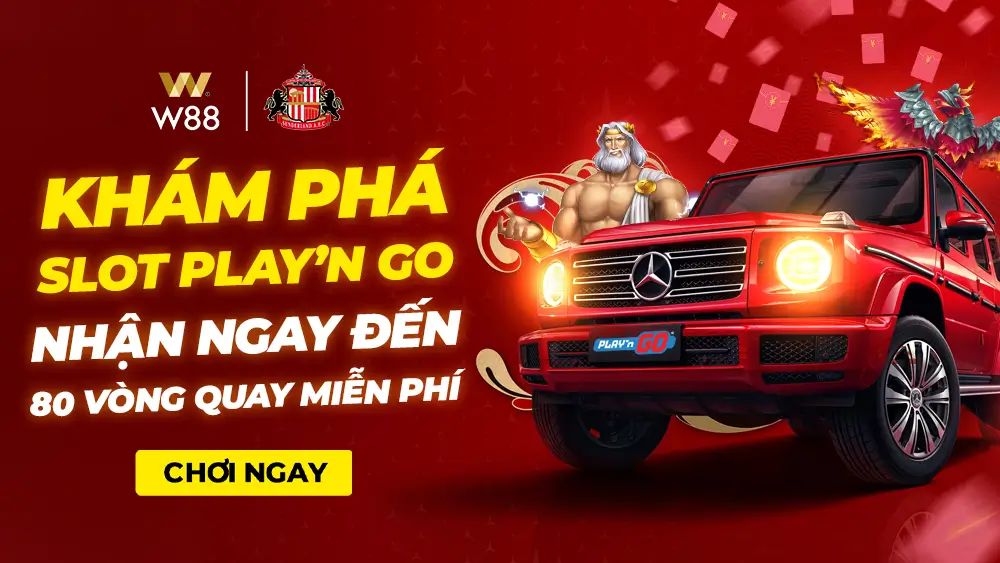 You are currently viewing KHÁM PHÁ SLOT PLAY’N GO – NHẬN NGAY ĐẾN 80 VÒNG QUAY MIỄN PHÍ!