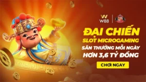 Read more about the article ĐẠI CHIẾN SLOT MICROGAMING – SĂN THƯỞNG MỖI NGÀY HƠN 3,6 TỶ ĐỒNG