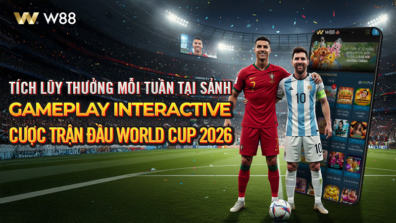 You are currently viewing ĐƯỜNG TỚI FIFA WORLD CUP 2026 – NHẬN THƯỞNG TỚI 3,800 VND CÙNG GAMEPLAY INTERACTIVE