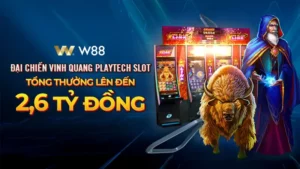 Read more about the article ĐẠI CHIẾN VINH QUANG CÙNG PLAYTECH SLOT VỚI TỔNG GIẢI THƯỞNG ĐẾN 2,6 TỶ ĐỒNG