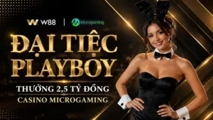 Read more about the article HÒA NHỊP ĐẠI TIỆC PLAYBOY CASINO MICROGAMING VỚI TỔNG GIẢI THƯỞNG TIỀN MẶT ĐẾN 2,5 TỶ ĐỒNG