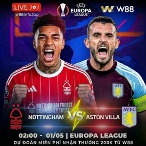 Read more about the article [W88 – MINIGAME] NOTTINGHAM – ASTON VILLA | TRẬN CHIẾN NỘI BỘ