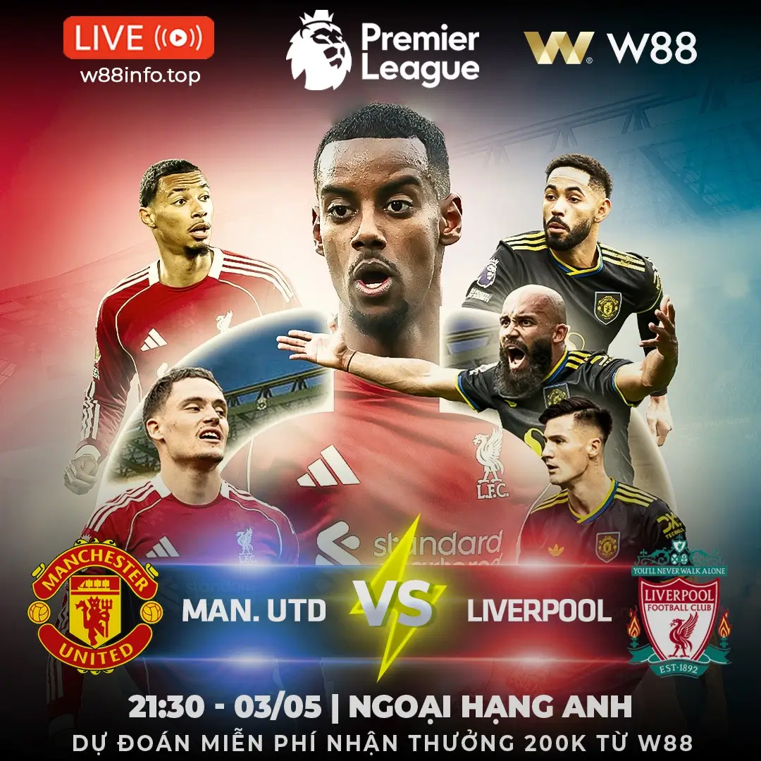 You are currently viewing [W88 – MINIGAME] MAN UTD – LIVERPOOL | KHẲNG ĐỊNH SỨC MẠNH