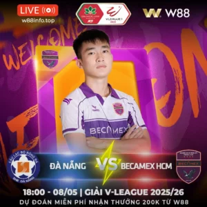 Read more about the article [W88 – MINIGAME] ĐÀ NẴNG – BECAMEX HCM | ĐÀ NẴNG VƯỢT KHÓ