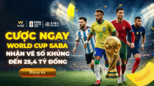 Read more about the article CƯỢC WORLD CUP – NHẬN VÉ SỐ THƯỞNG KHỦNG ĐẾN 25,4 TỶ ĐỒNG TẠI SABA THỂ THAO