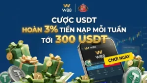 Read more about the article CƯỢC USDT – THƯỞNG THÊM 3% TỔNG TIỀN GỬI MỖI TUẦN ĐẾN 300 USDT