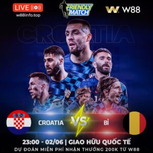 Read more about the article [W88 – MINIGAME] CROATIA – BỈ | CÁI BẮT TAY NHẸ NHÀNG