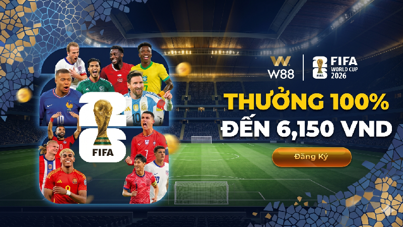 You are currently viewing THƯỞNG 100% THỂ THAO TỚI 6,150 VND CÙNG WORLD CUP 2026