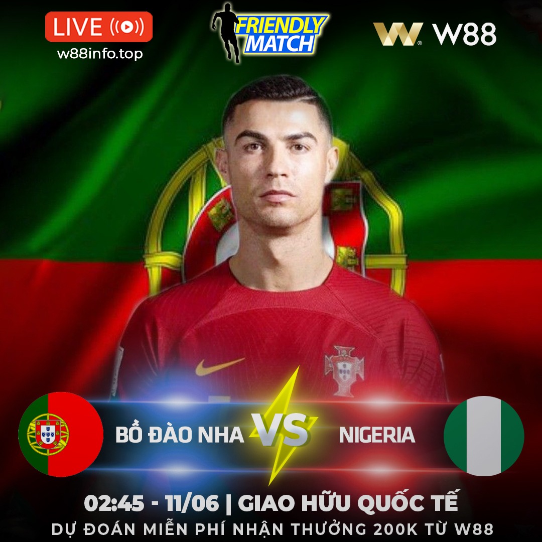 You are currently viewing [W88 – MINIGAME] BỒ ĐÀO NHA – NIGERIA | TỔNG DUYỆT CUỐI CÙNG