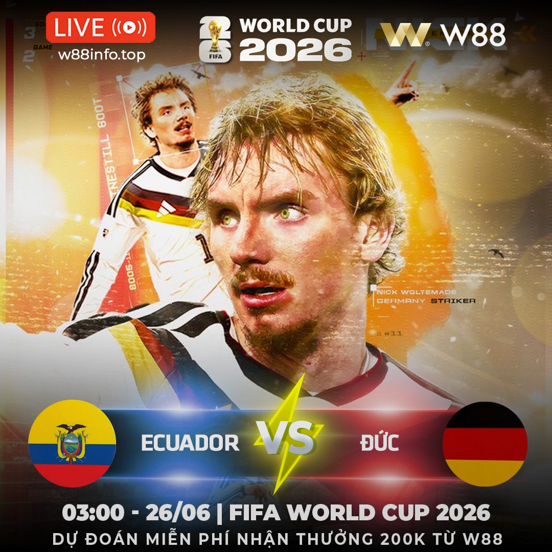 You are currently viewing [W88 – MINIGAME] ECUADOR – ĐỨC | DỒN VÀO GÓC TƯỜNG