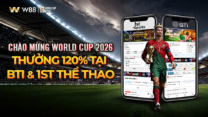 Read more about the article THƯỞNG 120% WORLD CUP TẠI BTI & 1ST THỂ THAO