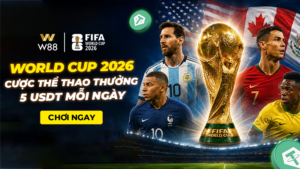 Read more about the article WORLD CUP 2026 – CƯỢC THỂ THAO NHẬN THƯỞNG 5 USDT MỖI NGÀY