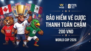 Read more about the article BẢO HIỂM VÉ CƯỢC THỂ THAO THANH TOÁN CHẬM WORLD CUP 2026