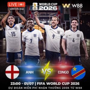 Read more about the article [W88 – MINIGAME] ANH – CONGO | QUA MÀN THÀNH CÔNG