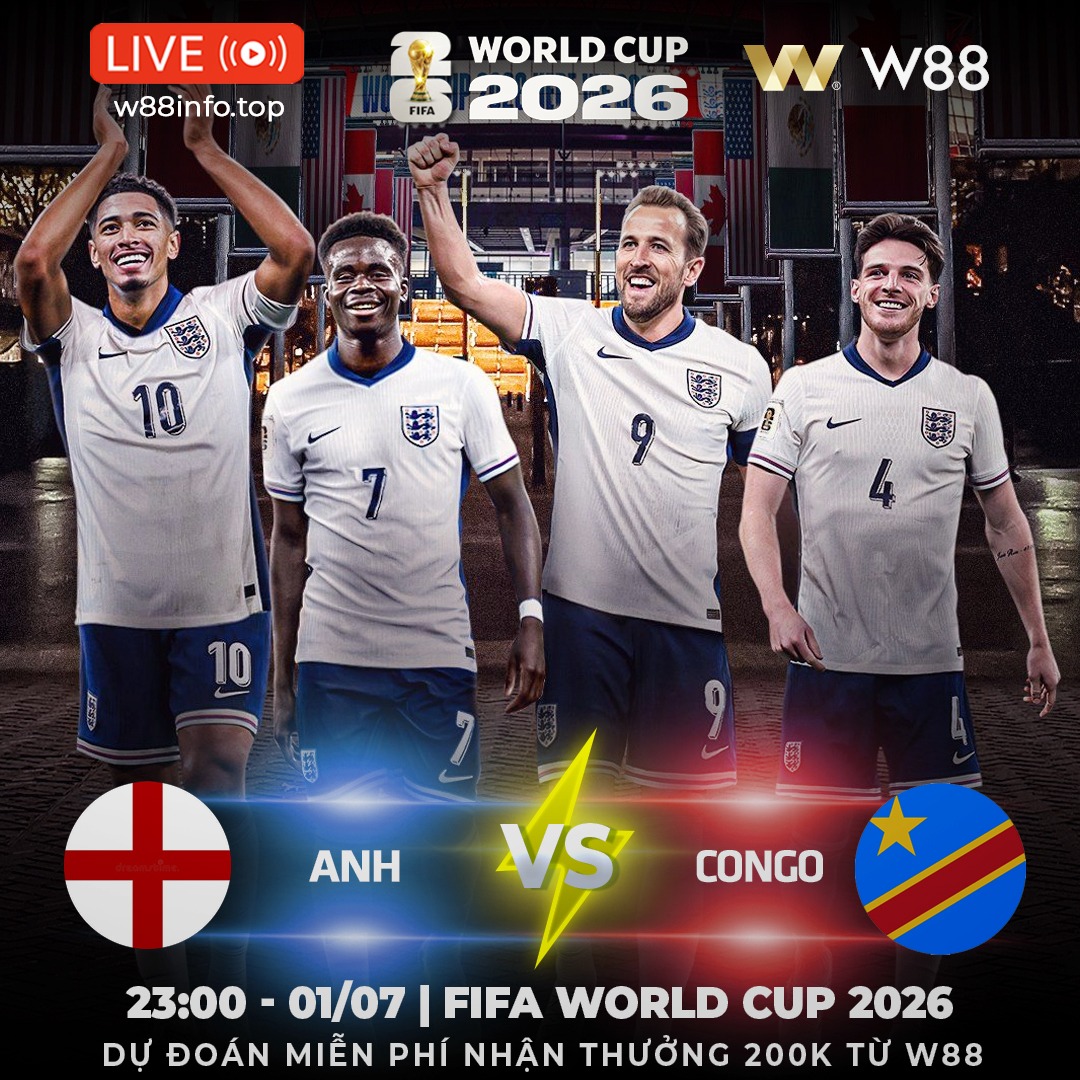 You are currently viewing [W88 – MINIGAME] ANH – CONGO | QUA MÀN THÀNH CÔNG